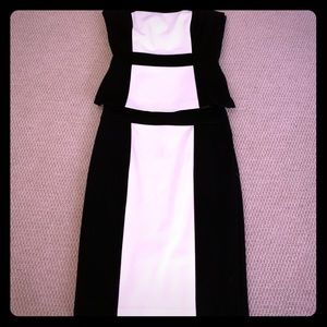 White House Black Market Strapless dress